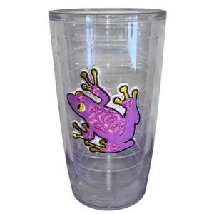 Tervis Tumbler | 16oz | Purple Frog | Embroidered | Insulated Drinkware